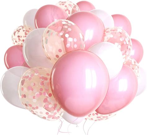 pink balloons decor|coloring 4 light pink balloons.